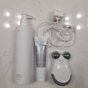NuFACE Mini With Charger, Gel Primer + Full Size Hydrating Aqua Gel